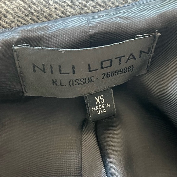 Nili Lotan women’s wool double breasted Mariette coat jacket s 6 8 - Picture 7 of 8